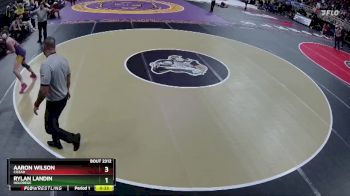 Cons. Round 3 - Aaron Wilson, Cozad vs Rylan Landin, Holdrege