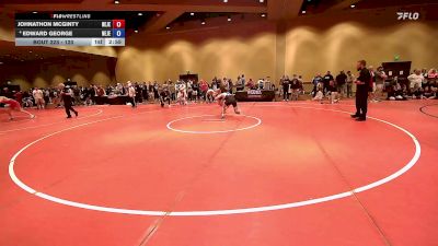120 lbs Cons. Semis - Johnathon McGinty, New Jersey vs Edward George, New Jersey
