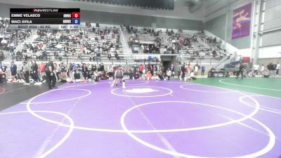 62 kg Champ. Rd Of 64 - Emme Velasco, Devils Women's Wrestling Club At ASU vs Maci Avila, Midland Warrior Wrestling Club