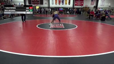 113 lbs Round 5 - Cole Peters, Cardinal Community vs Max Becerra, Muscatine