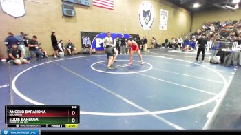 160 lbs Champ. Round 2 - Angelo Barahona, Buchanan vs Eddie Barbosa, Pioneer Valley