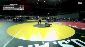 6A Boys 144 lbs Cons. Round 2 - Isaiah Hutchins, Roseburg Boys vs Aiden Swanson, Grants Pass Boys