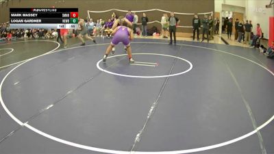 285 lbs Cons. Round 4 - Logan Gardner, Newberg vs Mark Massey, Sumner
