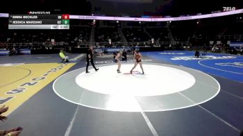 138 lbs Cons. Round 2 - Jessica Marzano, Bethpage-8 vs Emma Beckles, Niagara Wheatfield-6