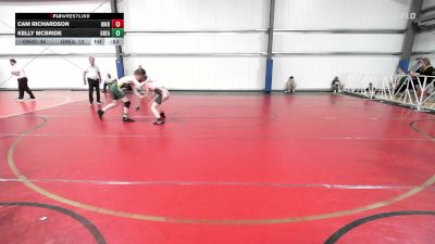 135 lbs Rr Rnd 1 - Cam Richardson, Ohio Titan Blue vs Kelly McBride, Great Bridge Wrestling Club