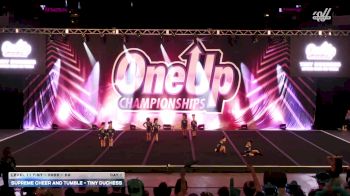 Supreme Cheer and Tumble - Tiny Duchess [2026 L1.1 Tiny - PREP - D2 Day 1] 2026 One Up Arizona Nationals