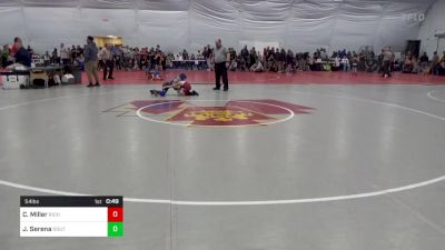 54 lbs Quarterfinal - Cohen Miller, Richfield vs Joshua Serena, South Park