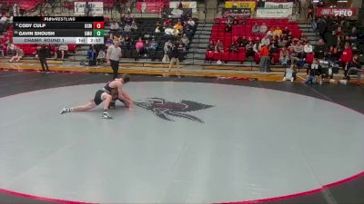 149 lbs Champ. Round 1 - Cody Culp, University Of Central Missouri vs Gavin Shoush, Central Methodist