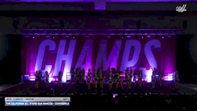 The California All Stars-San Marcos - Covergirls [2025 L3 Senior - Medium Day 1] 2025 CHAMPS Grand Nationals