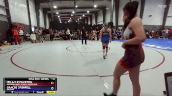 140 lbs Round 1 - Melani Monckton, Hillsboro High School Wrestling vs Gracee Grenfell, Oregon