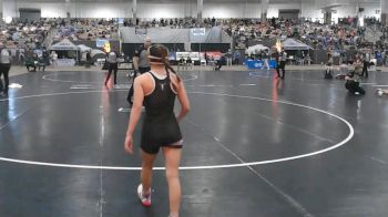 Girls 107 lbs Champ. Round 1 - Cora Finstad, Gibbs High School Girls vs Jessica Savage, Livingston Academy Girls