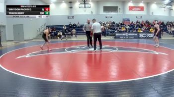 125 lbs Quarterfinal - Travis Reidy, York (Neb.) vs Braydon Pacheco, Friends University