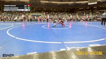 52 lbs Consolation - Robert Horton, Cory Clark Wrestling vs Nelson Zwanziger, Immortal Athletics WC
