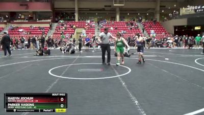 150 lbs Round 3 - Raidyn Jochum, Wichita Wrestling Club vs Parker Haskins, Derby Wrestling Club