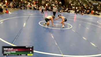 165 lbs Cons. Round 2 - Kash Alley, Colby Community College vs Malachi Rider, Adams State