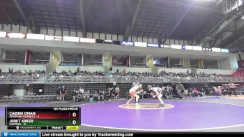 190 lbs Placement (4 Team) - Caiden Oman, Doniphan-Trumbull vs Jeret Kiiker, Hastings