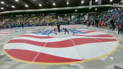 50 lbs Semifinal - Sophia Escobar, Hawks WC Lincoln vs Vera VandenHoek, American Outlaws Wrestling