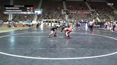 1A-4A 106 1st Place Match - Thomas Patterson, Tallassee vs Kellen Mitchell, Oak Grove