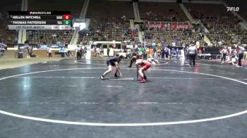1A-4A 106 1st Place Match - Thomas Patterson, Tallassee vs Kellen Mitchell, Oak Grove