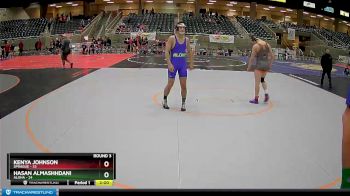 184 lbs Round 3 (4 Team) - Kenya Johnson, Sprague vs Hasan Almashhdani, Aloha