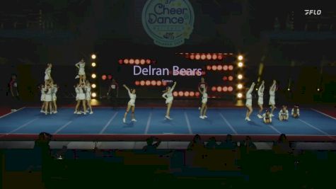 Eastern - Delran Bears [2024 Burlington County Pop Warner Show Cheer 2 Varsity Large Monday] 2024 Pop Warner National Cheer & Dance Championship