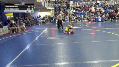 62 lbs Consy 2 - Carter Carson, Lewis County vs Owen Bosworth, Waynesburg