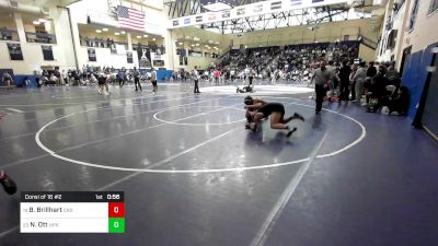 160 lbs Consi Of 16 #2 - Ben Brillhart, Council Rock South vs Nando Ott, Hanover Park