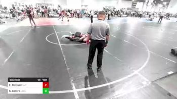 160 lbs Round Of 16 - Ezekiel McEwen, Mat Demon WC vs Kristopher Castro, Lawc