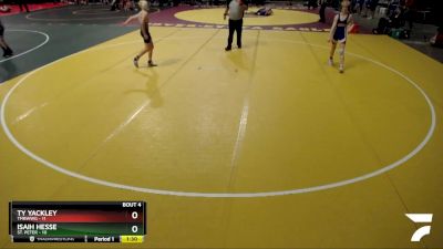125 lbs Placement (4 Team) - Ty Yackley, TMBWWG vs Isaih Hesse, St. Peter