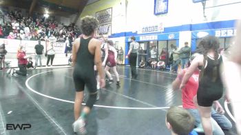 110-120 lbs Consi Of 4 - Adalyn King, Beggs Youth Wrestling Program vs AJ Mobley, Owasso Takedown Club