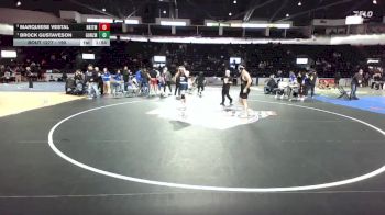 190 lbs Quarterfinal - Brock Gustaveson, Gonzaga Prep vs Marquiese Vestal, North Kitsap
