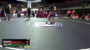 100 lbs Round 2 (6 Team) - Jalen Bets, MDWA vs Emily Seely, LAWA