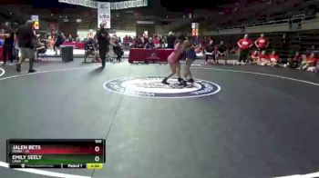 100 lbs Round 2 (6 Team) - Jalen Bets, MDWA vs Emily Seely, LAWA