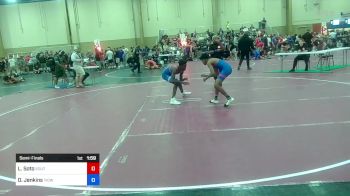 106 lbs Semifinal - Lazaro Soto, Southwest Eagles vs DonovanUSA Jenkins, Youth Impact Center Wrestling Club