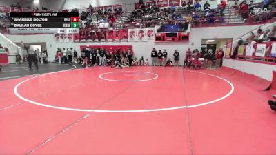 HS 135 lbs Champ. Round 1 - Shanelle Bolton, DEL CITY vs Dalilah Coyle, Henrietta