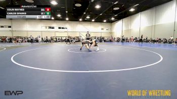 110 lbs Semifinal - Colin Maynes, Shelton Wrestling Academy 14U vs Carlos Sparks, OK Elite 14U 2