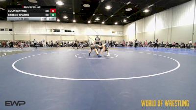 110 lbs Semifinal - Colin Maynes, Shelton Wrestling Academy 14U vs Carlos Sparks, OK Elite 14U 2