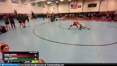 99-105 lbs Round 1 - Ben Feinberg, Greeley West vs Gabe Chavez, Wellington