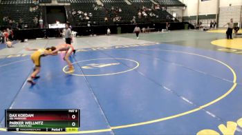 126 lbs 5th Place Match - Dax Koedam, SBL Warriors vs Parker Wellnitz, Hawks Wrestling