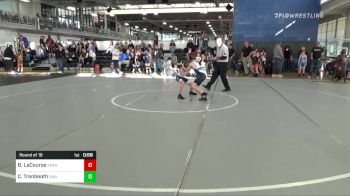 70 lbs Round Of 16 - Brody LaCourse, Teknique Wrestling vs Caden Trenbeath, Roundtree Wrestling Academy