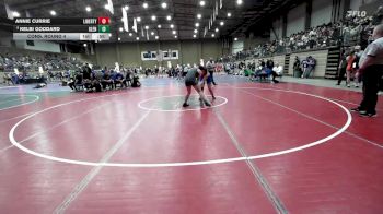 155 lbs Cons. Round 4 - Kelbi Goddard, Glenpool vs Annie Currie, Liberty
