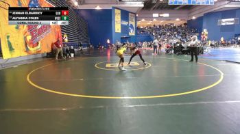 110 lbs Cons. Round 2 - Jennah ElBardicy, George C. Marshall vs Aliyanna Coles, Woodbridge Senior