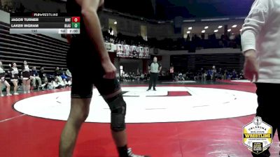 150 lbs Semifinals (8 Team) - Grant Rowe, BLACKWELL vs PRESTON OWENS, HINTON