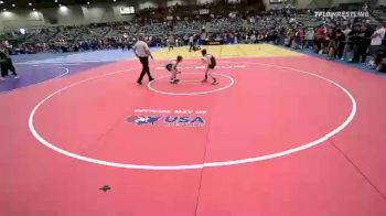 73 lbs Consi Of 16 #2 - Tyler Vincent, Camas Wrestling Club vs Otto Huffman, COWA