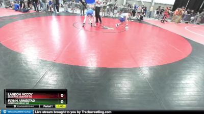 110 lbs Champ. Round 1 - Landon McCoy, Deer Park Ironman WC vs Flynn Arnestad, American Dream WC