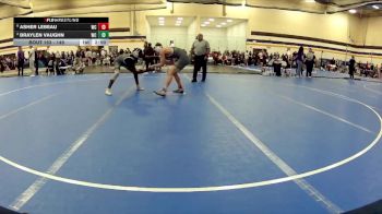 149 lbs Cons. Round 4 - Braylen Vaughn, Wilmington College vs Asher LeBeau, Wilmington College