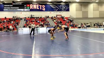 141 lbs Quarterfinal - Keenan Ray, Pennsylvania College Of Technology vs Michael Phoutasen, Apprentice School