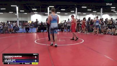 250 lbs Round 3 (8 Team) - Kaydence Burton, Tennessee vs Leland Day, Colorado Red