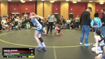 52 lbs Round 2 (6 Team) - Shelby Howard, MN ALL Star vs Finley Uhlenhake, Untouchables