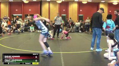 52 lbs Round 2 (6 Team) - Shelby Howard, MN ALL Star vs Finley Uhlenhake, Untouchables